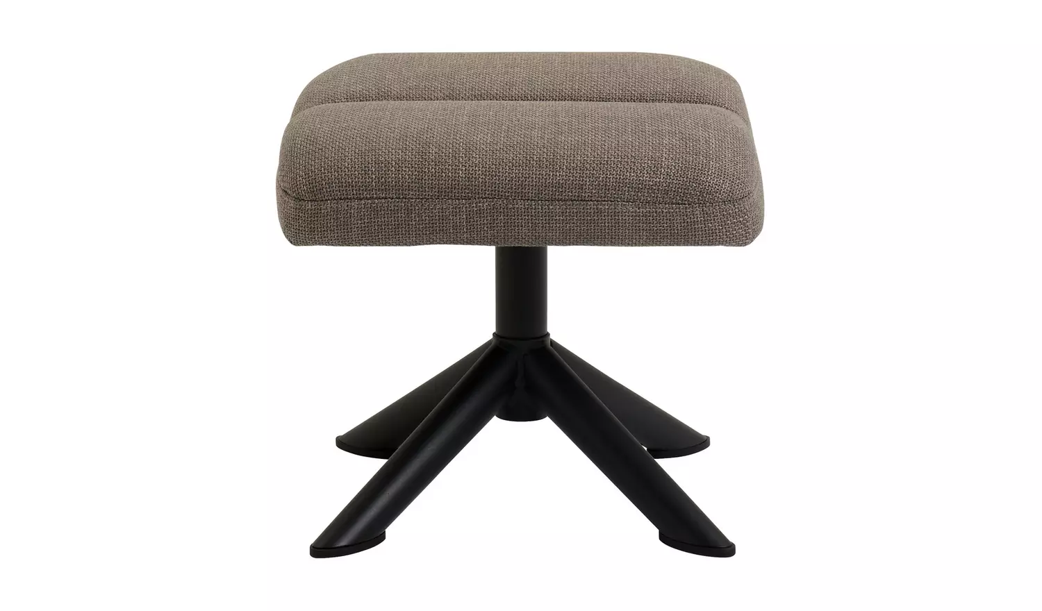 Argos Home Marnie Fabric Swivel Chair and Footstool - Grey