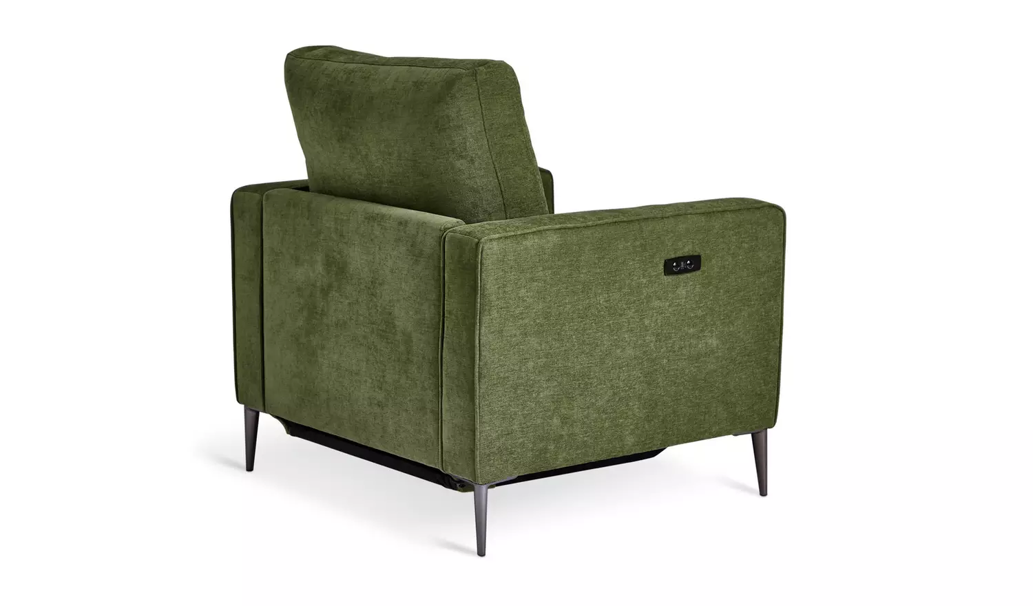 Habitat Kendric Fabric Recliner Armchair - Green
