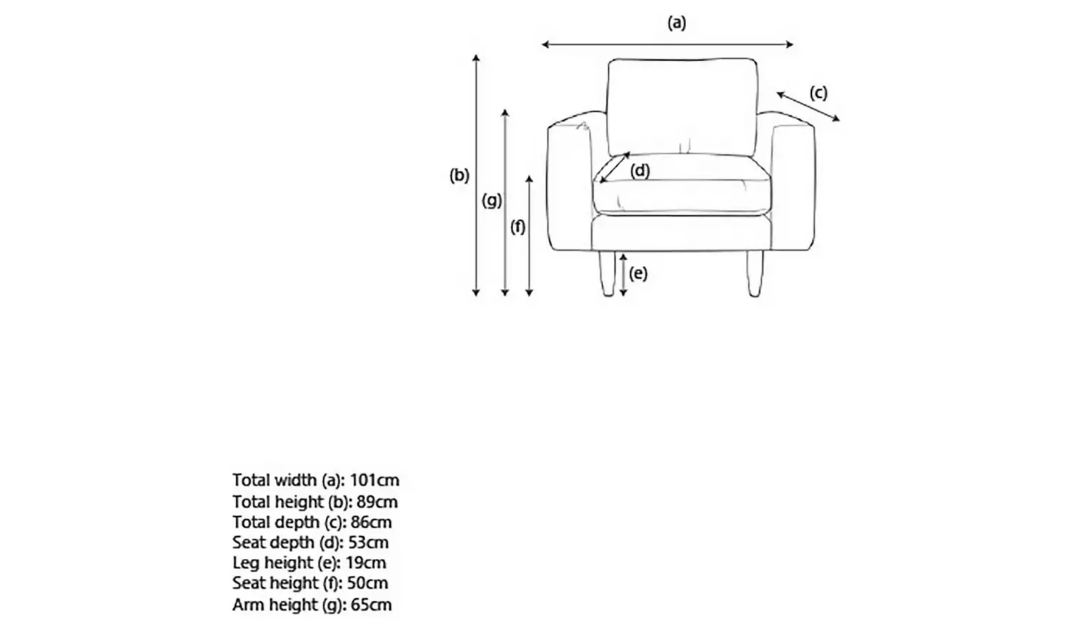 Hutch Velvet Block Arm Armchair - Sage Green