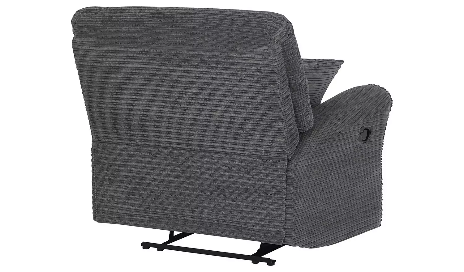 Argos Home Harry Fabric Recliner Chair - Light Grey