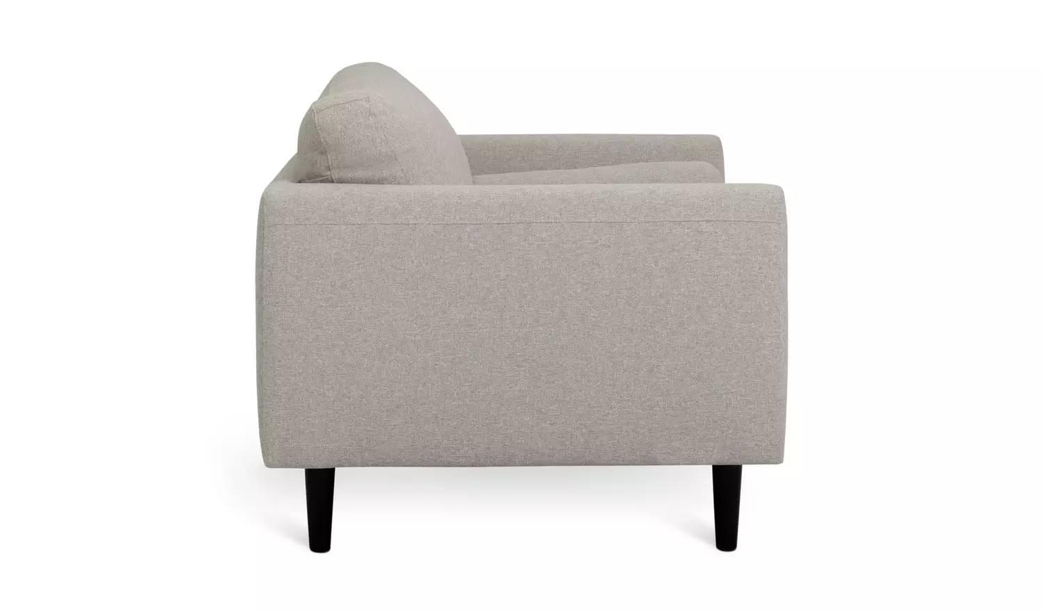 Habitat Jacob Fabric Cuddle Chair - Stone