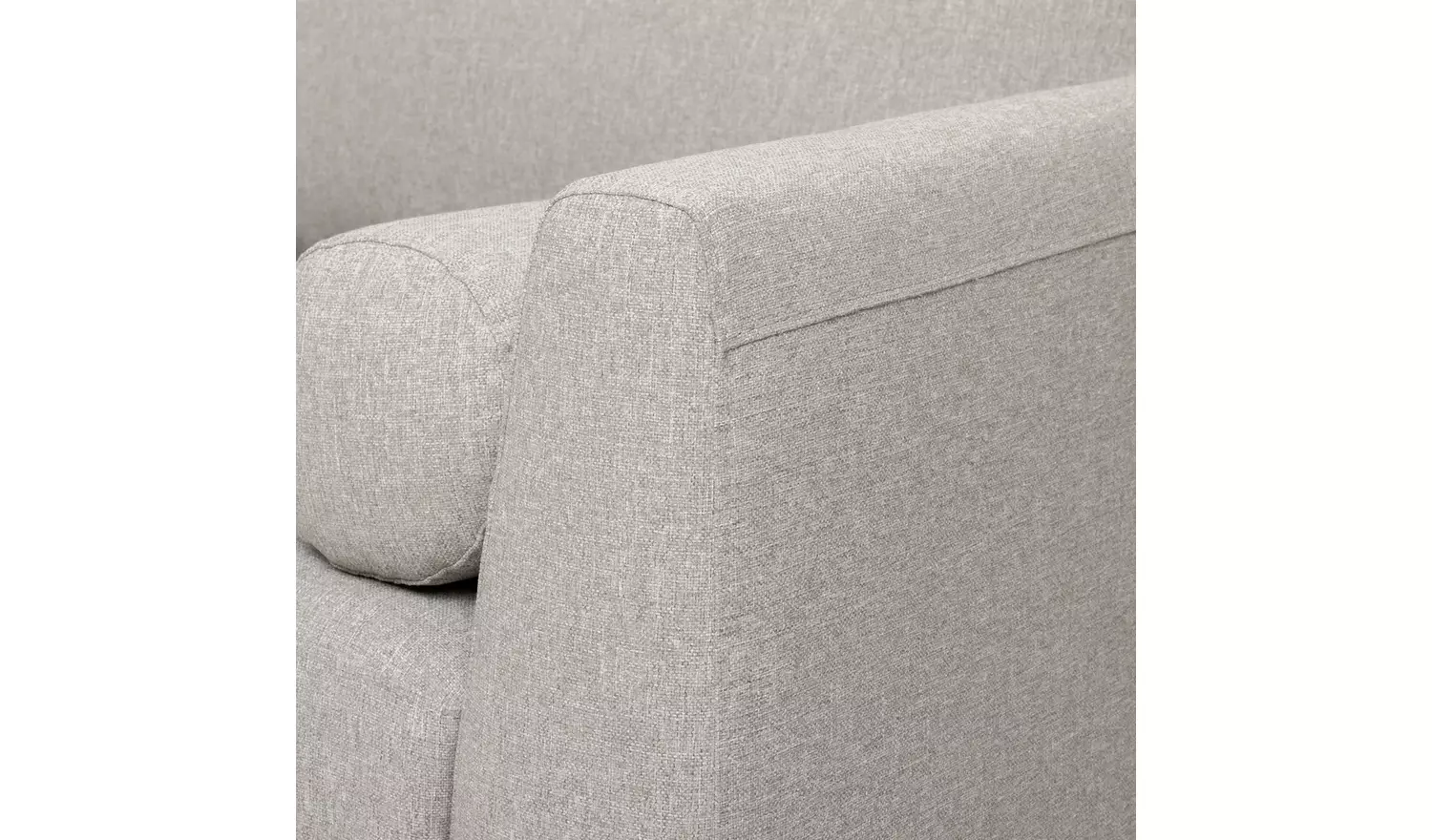 Habitat Jacob Fabric Cuddle Chair - Stone
