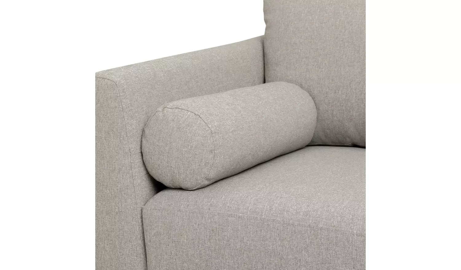 Habitat Jacob Fabric Cuddle Chair - Stone