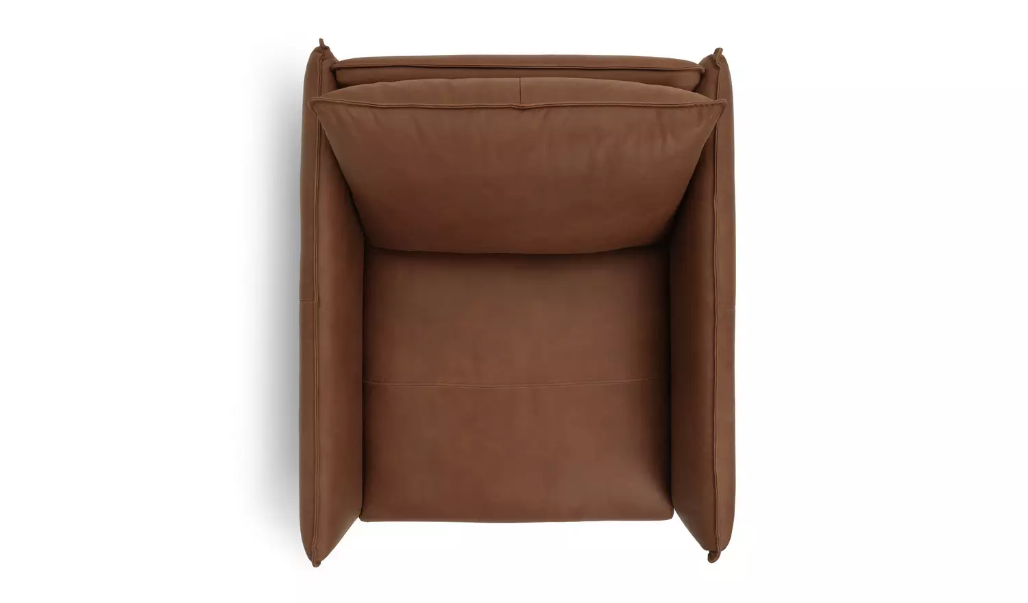 Habitat Moore Leather Armchair - Tan