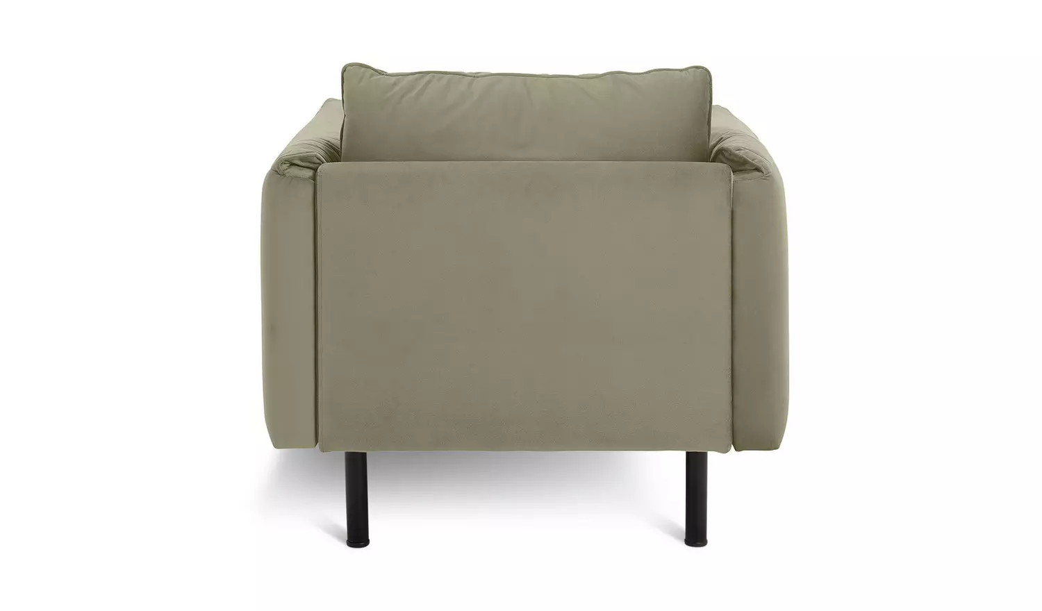 Habitat Bexley Fabric Cuddle Chair in a Box - Olive