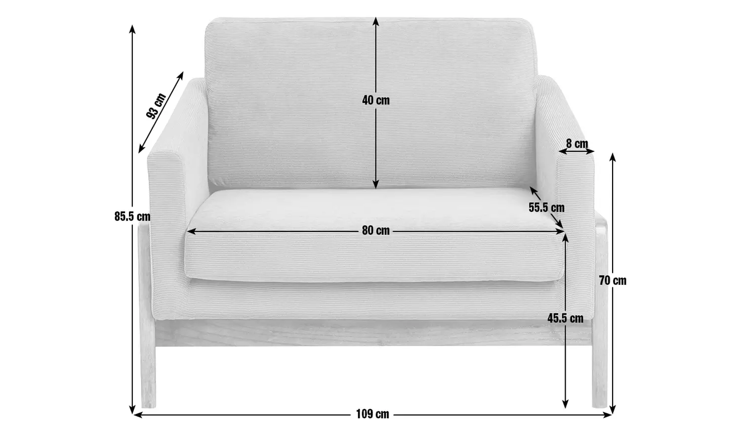 Habitat x Scion Esala Fabric Armchair - Brown