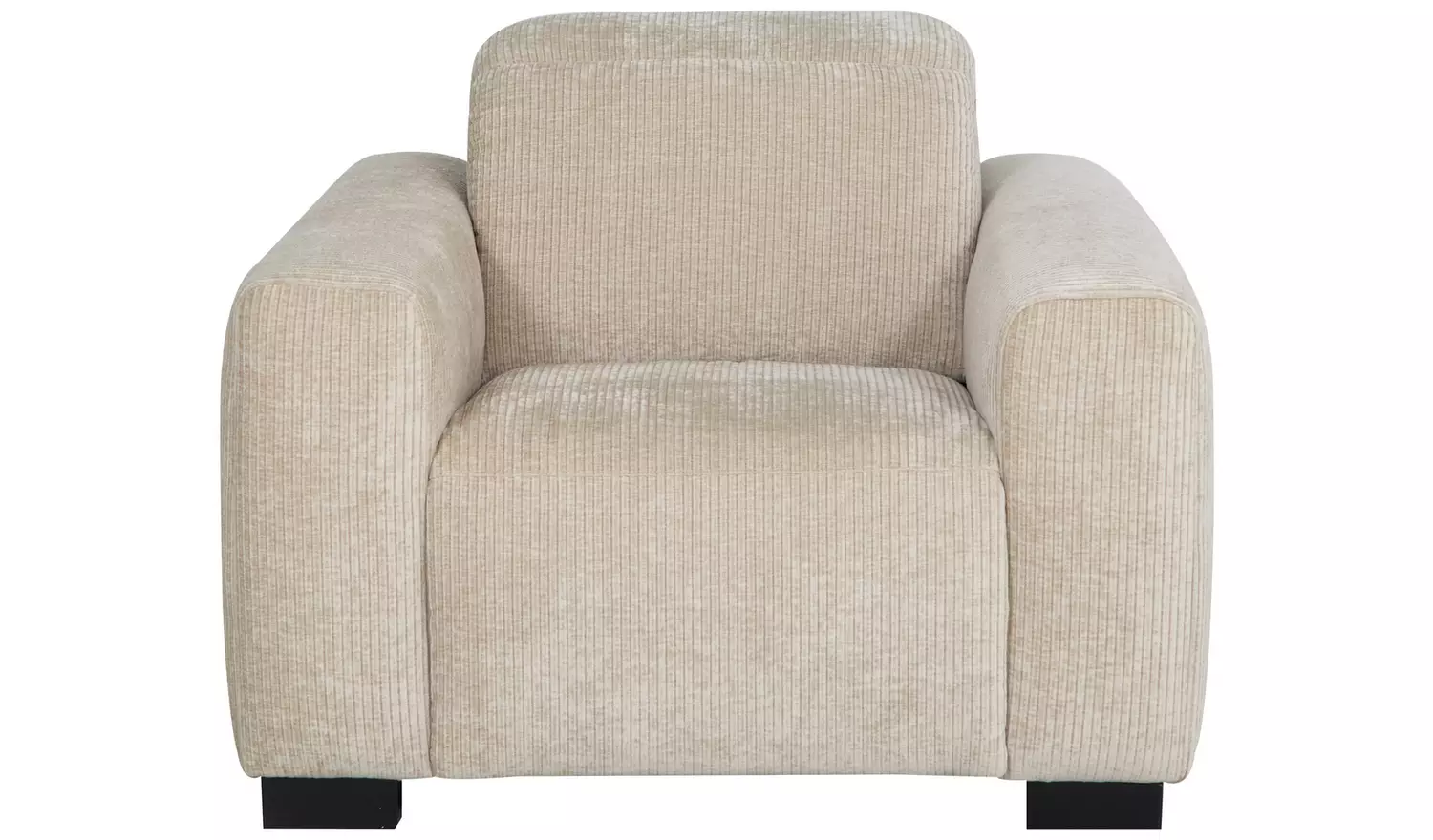 Habitat Reggie Fabric Recliner Chair - Beige