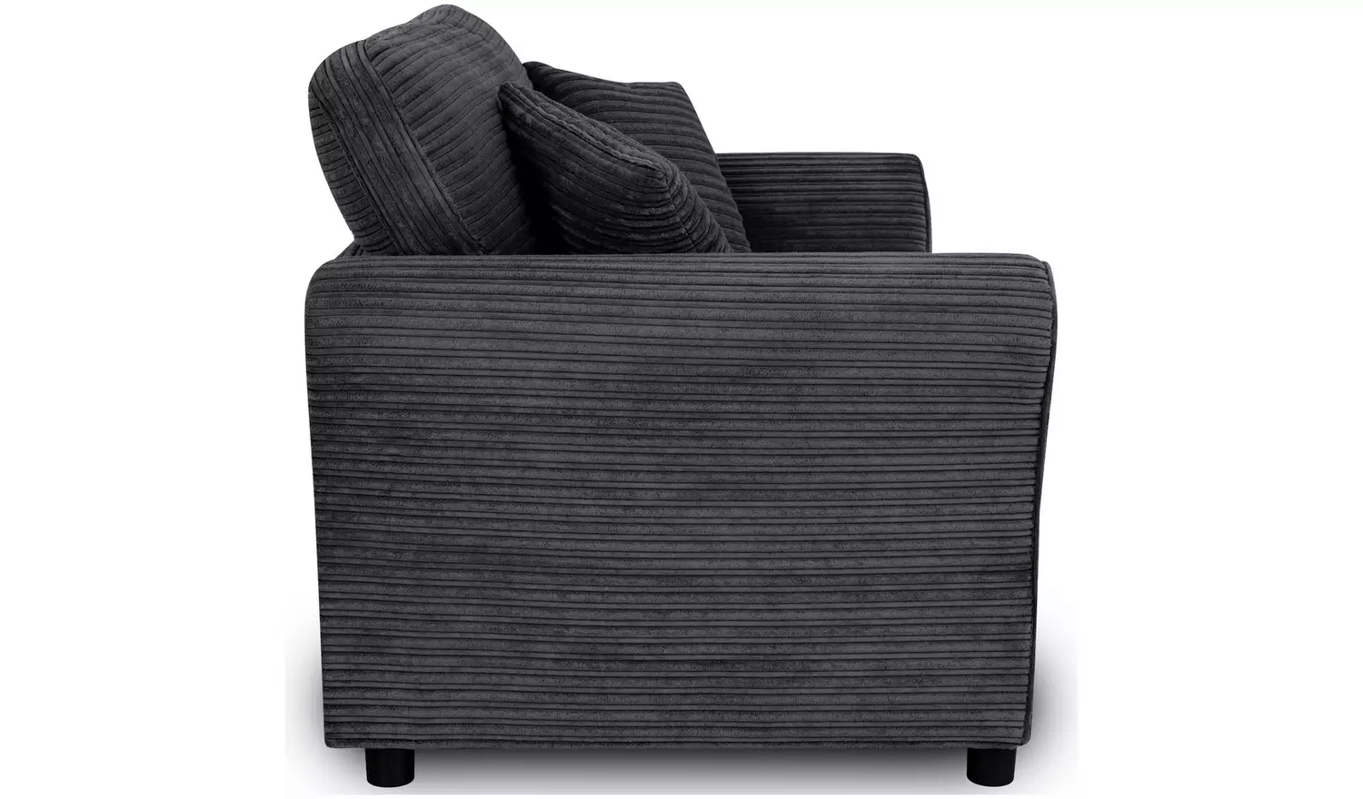 Argos Home Harry Fabric Cuddle Chair - Charcoal