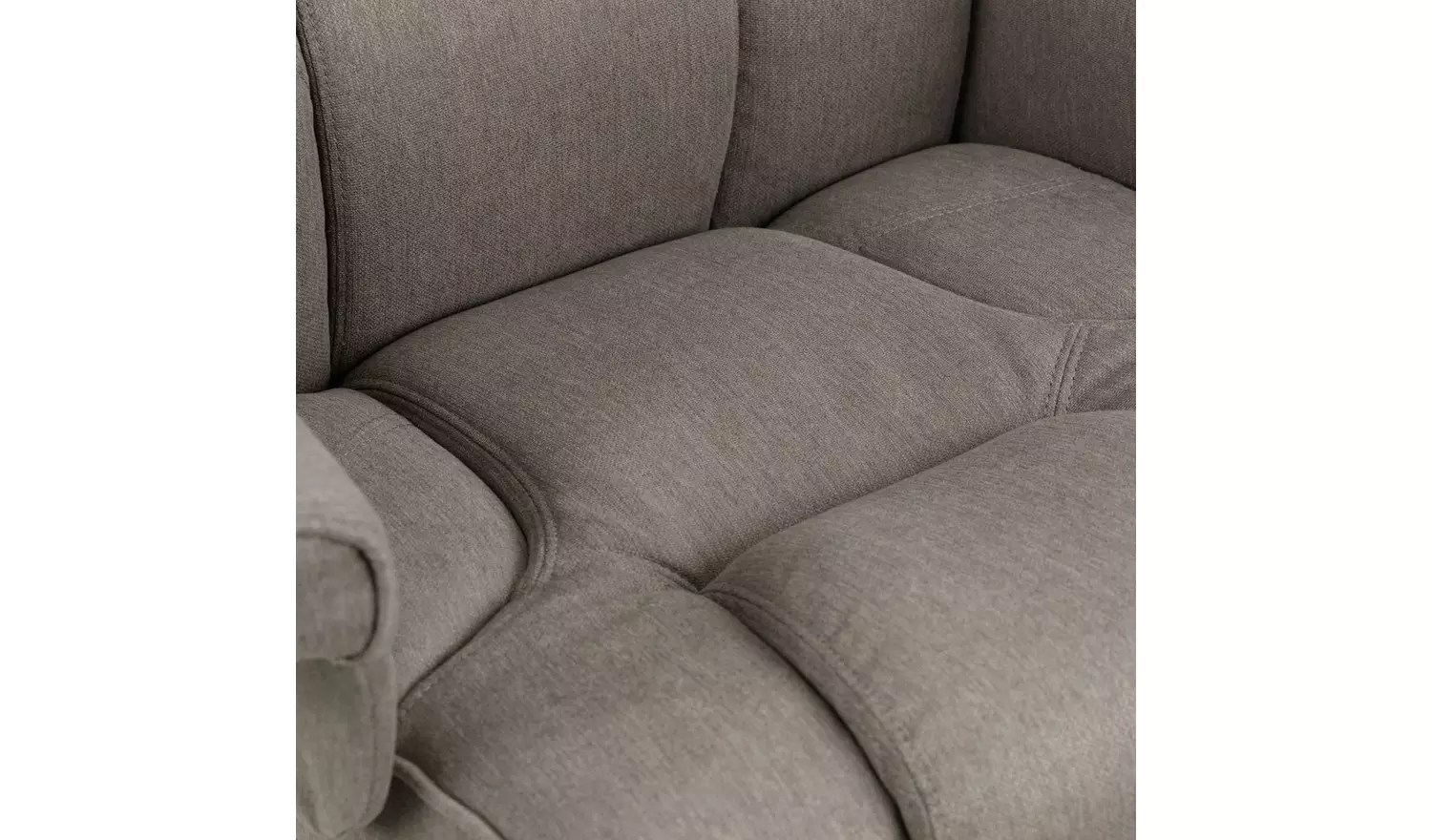 Julian Bowen Malmo Recliner Chair & Footstool - Grey