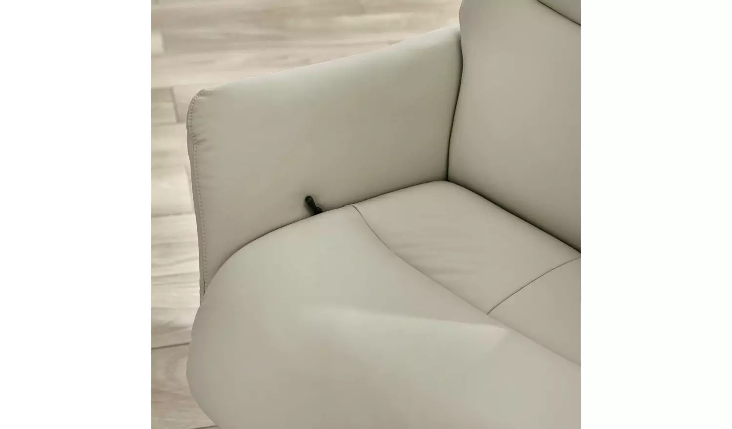 Julian Bowen Priya Manual Recliner Chair & Footstool - Grey