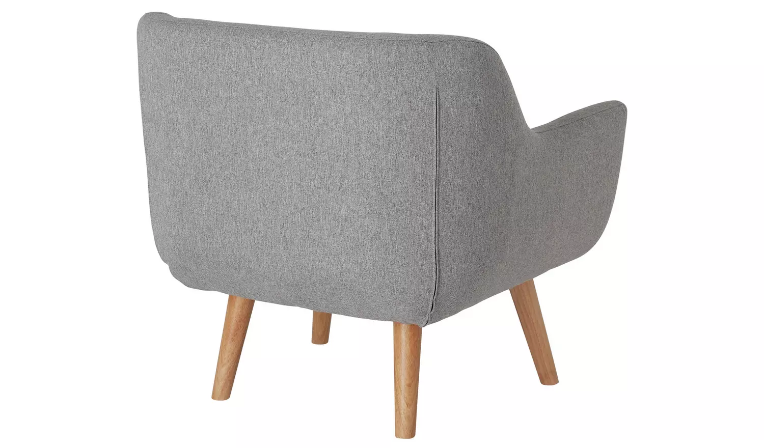 Habitat Nellie Fabric Accent Chair - Grey