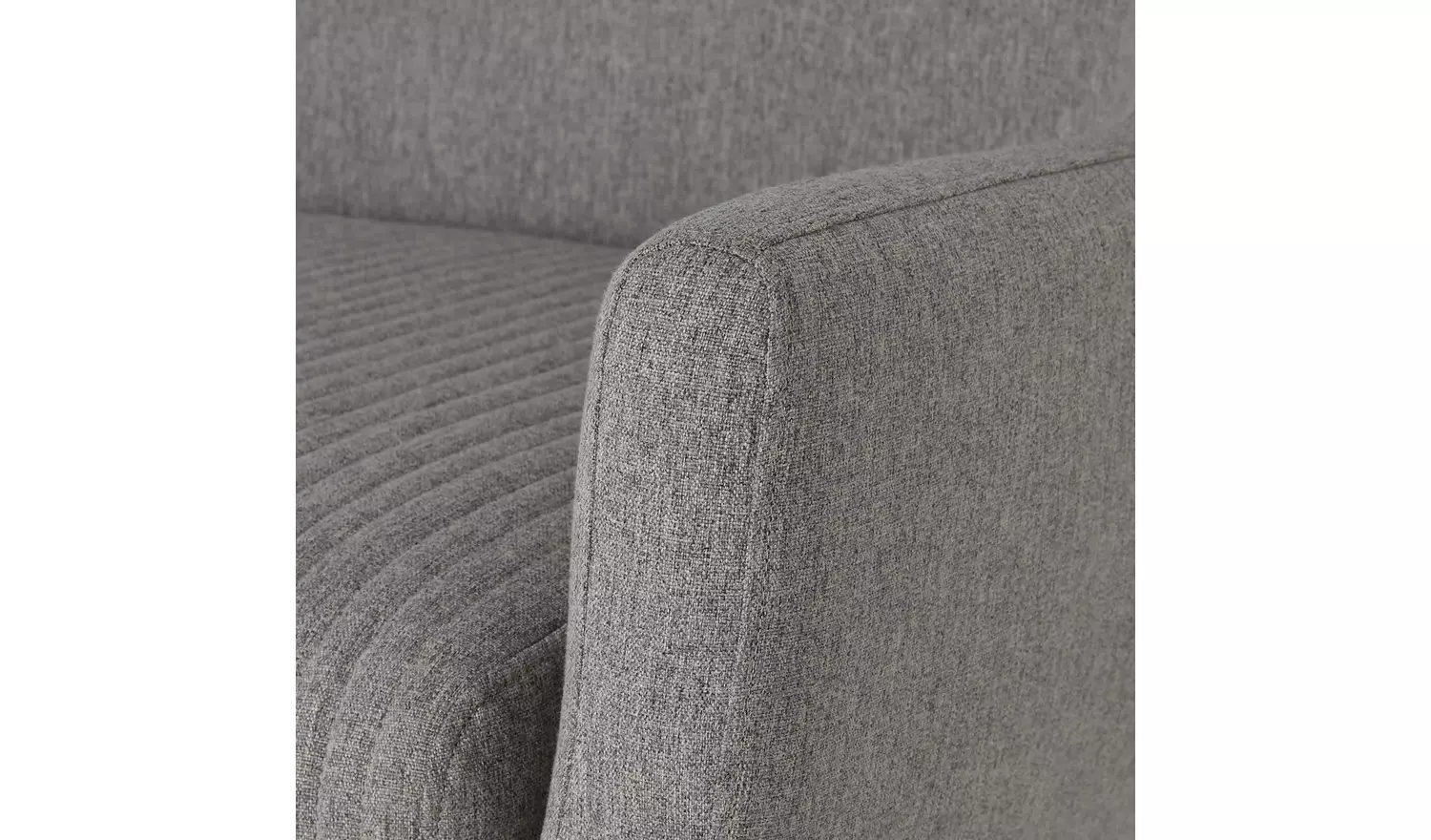 Habitat Nellie Fabric Accent Chair - Grey