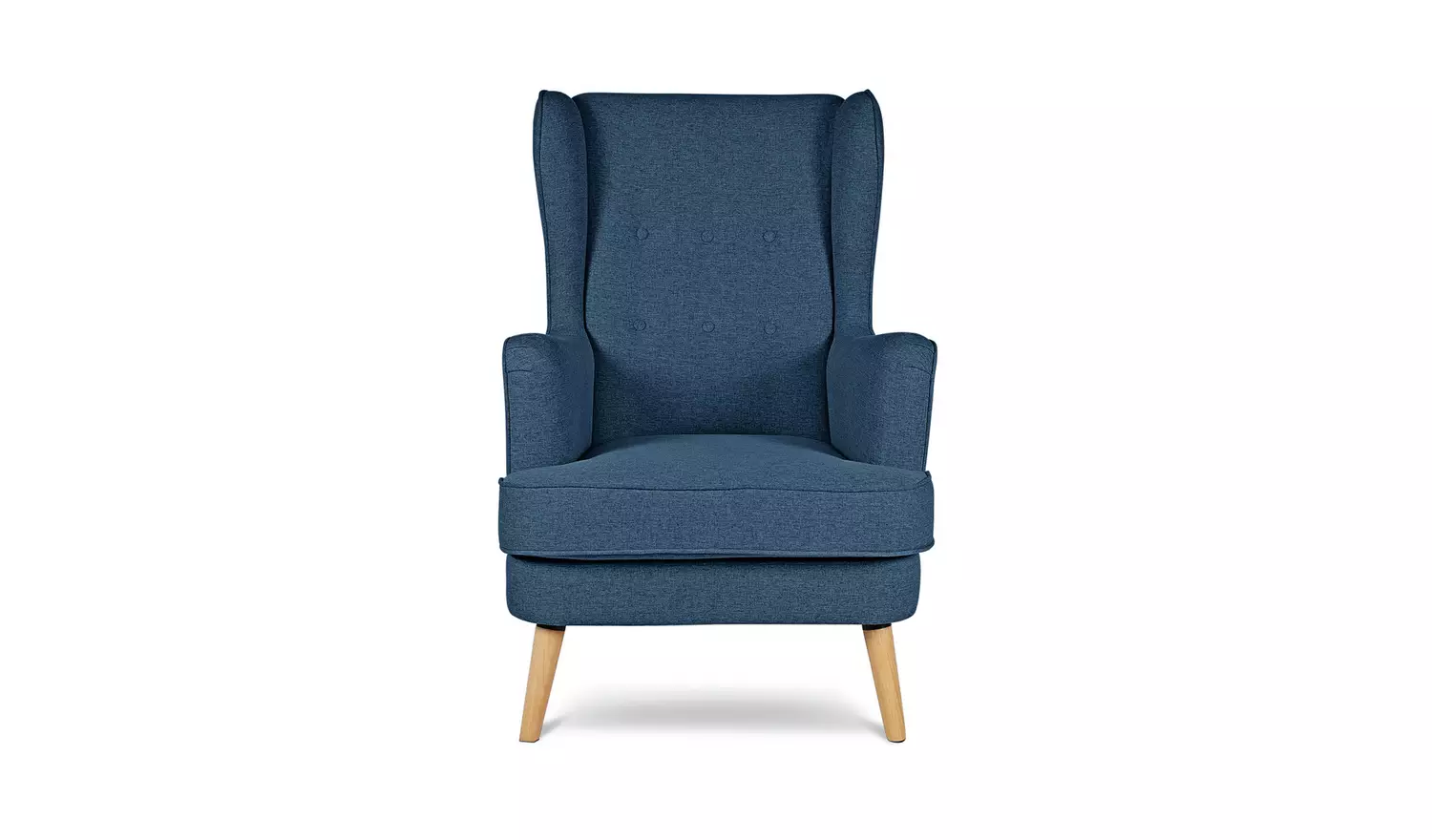 Habitat Callie Fabric Wingback Chair - Teal