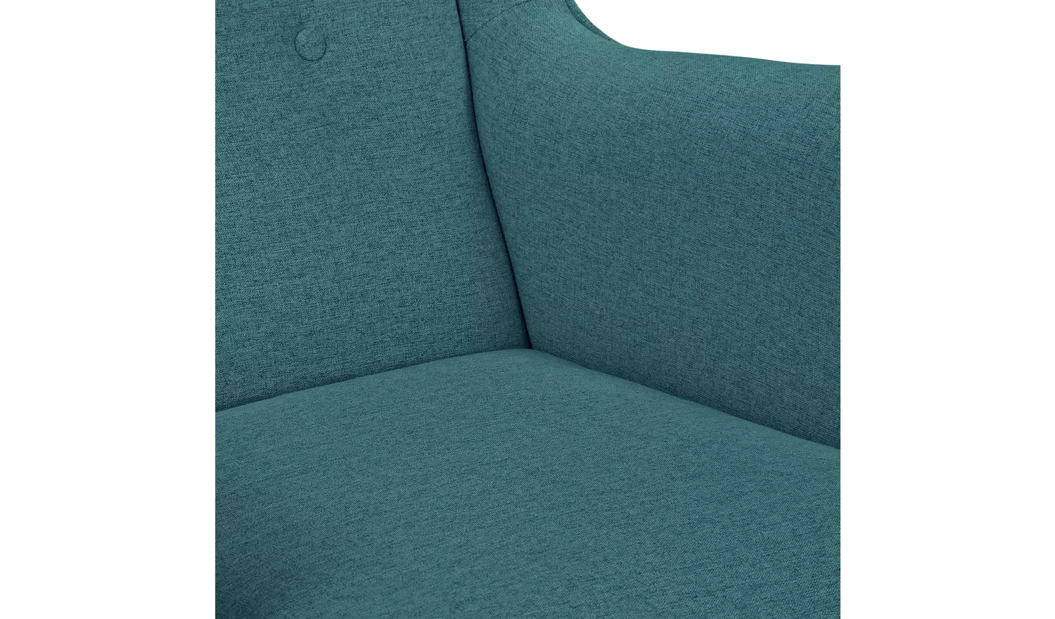 Habitat Callie Fabric Wingback Chair - Teal