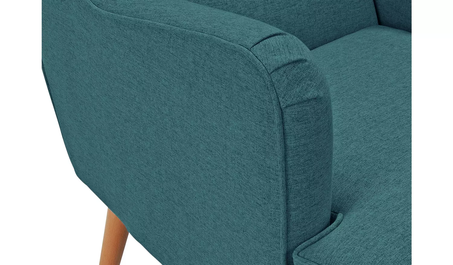 Habitat Callie Fabric Wingback Chair - Teal