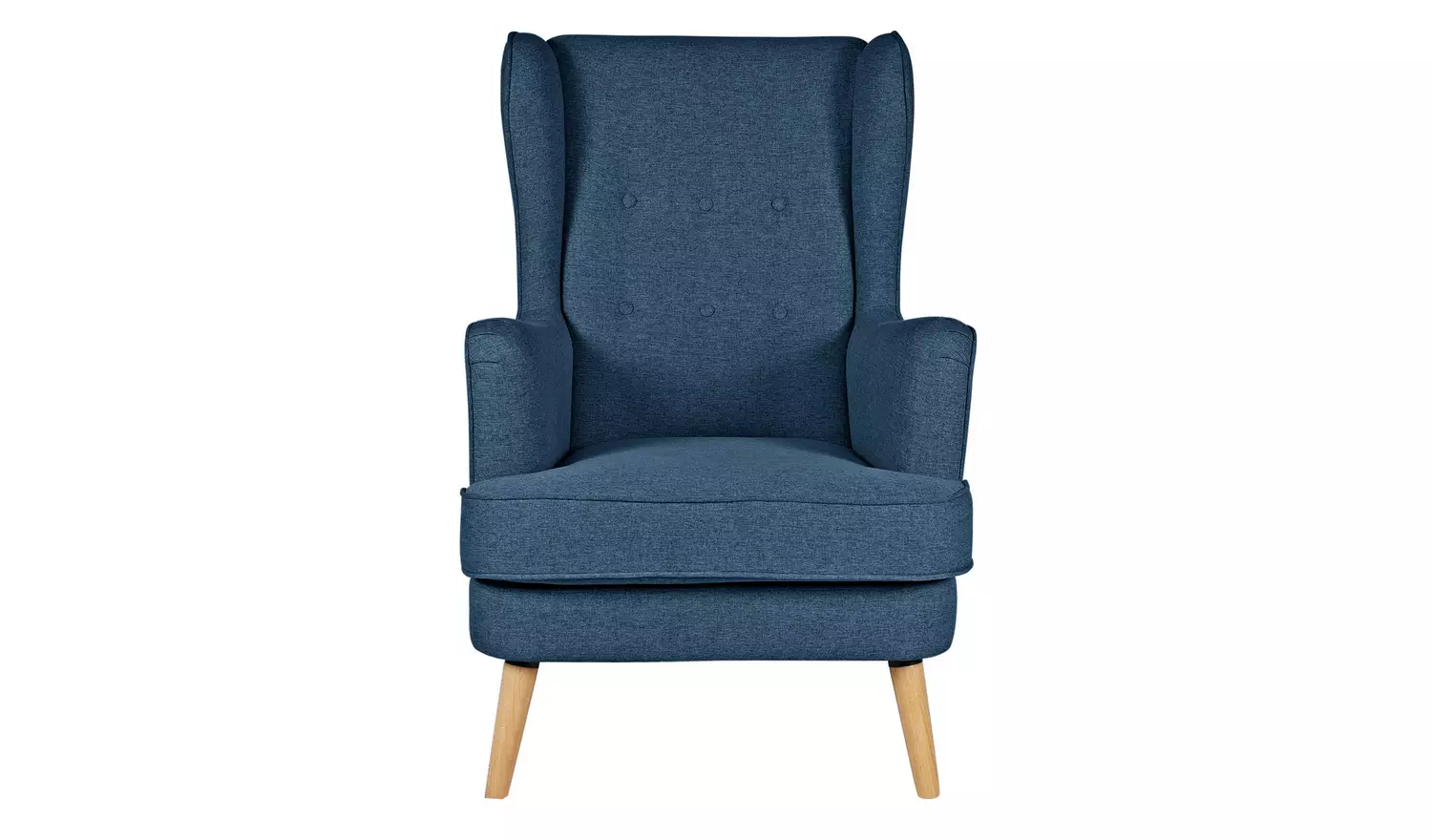 Habitat Callie Fabric Wingback Chair - Teal