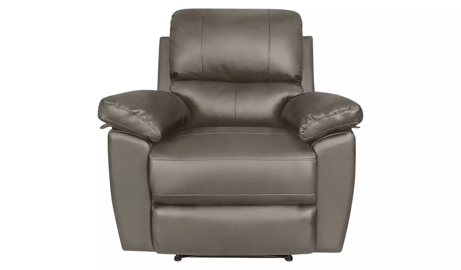 Argos Home Toby Faux Leather Rise & Recline Chair - Grey