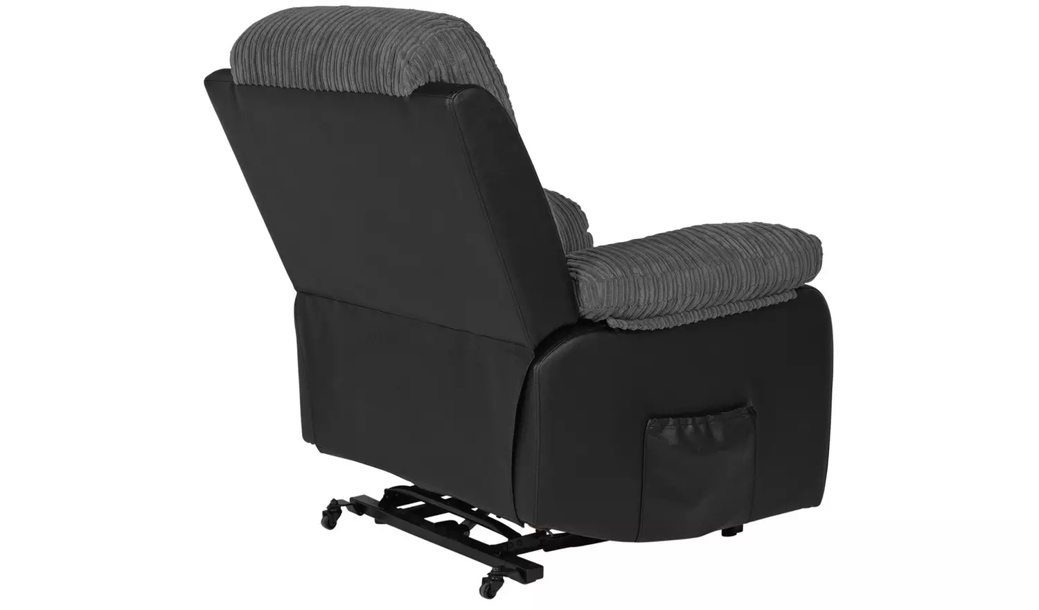 Argos Home Bradley Rise & Recline Chair - Charcoal & Black