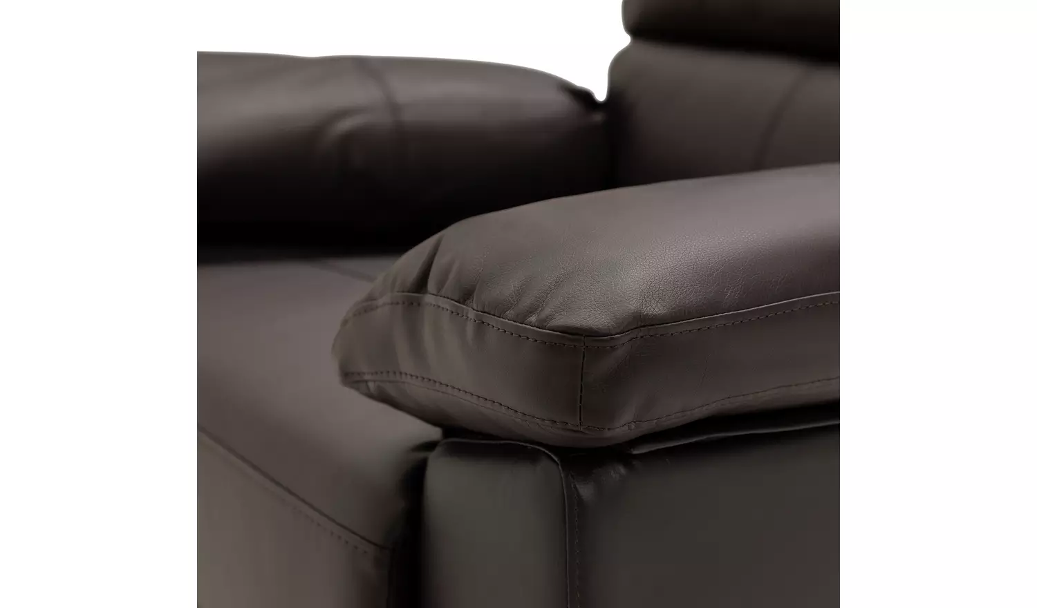 Argos Home Toby Faux Leather Rise & Recline Chair -Chocolate