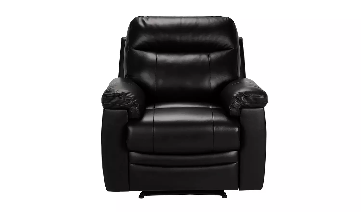 Argos Home Paolo Leather Mix Rise & Recline Chair - Black