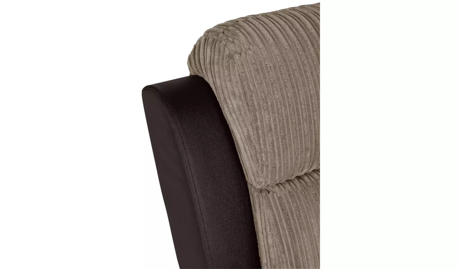 Argos Home Bradley Rise & Recline Chair -Natural & Chocolate