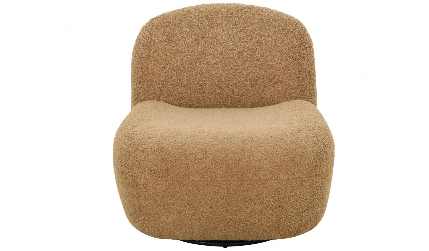 Argos Home Boucle Accent Chair - Brown