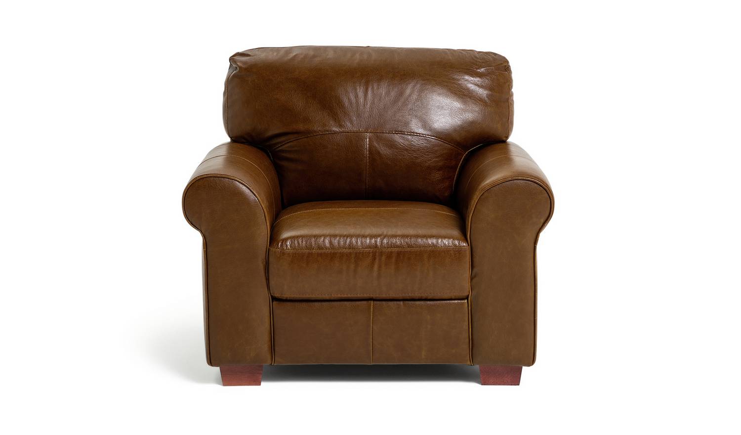 Argos Home Salisbury Leather Armchair - Tan