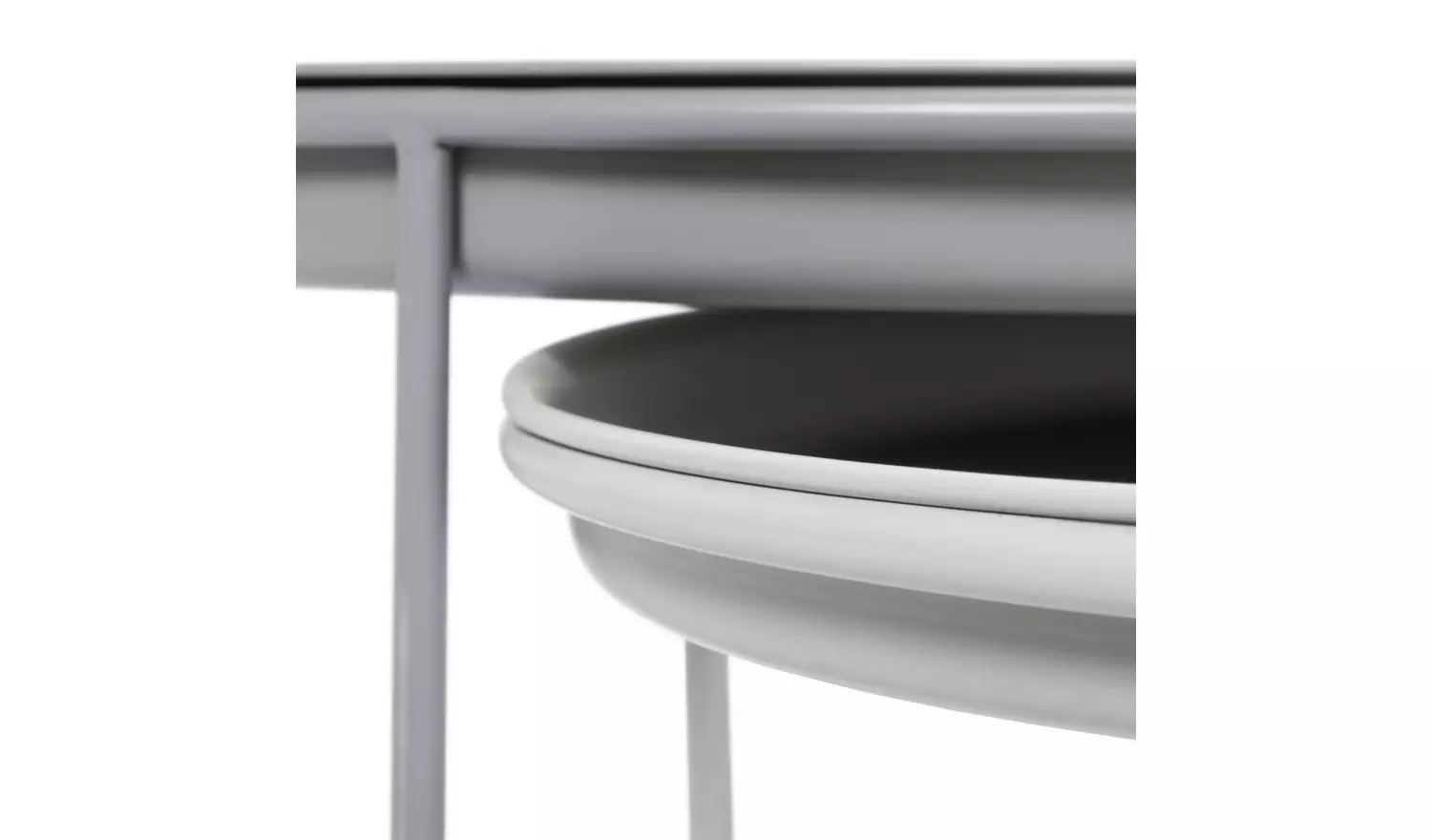 Habitat Finley Round Coffee Table - Grey