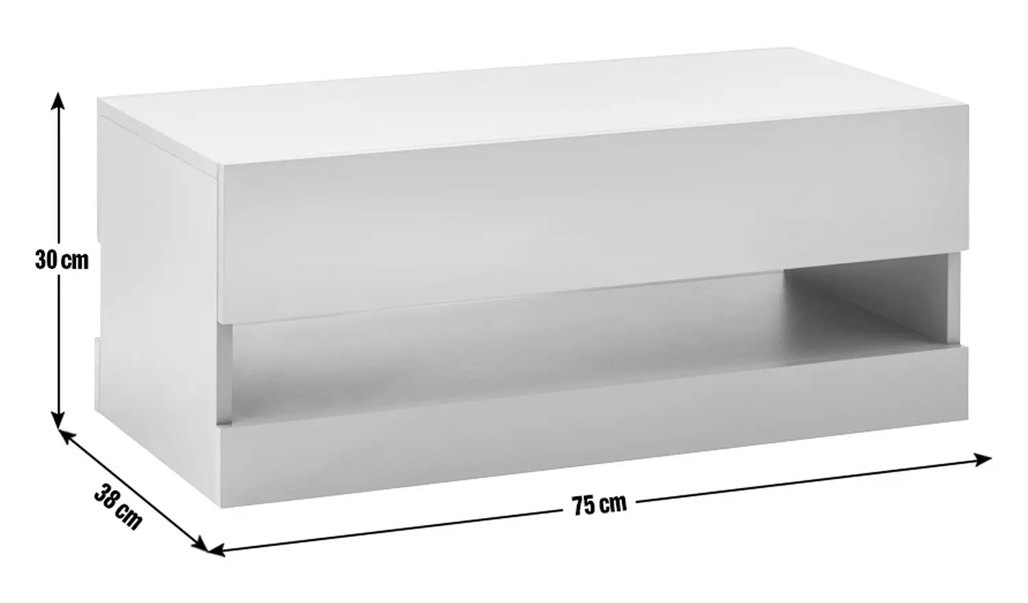 Galicia Coffee Table - Black