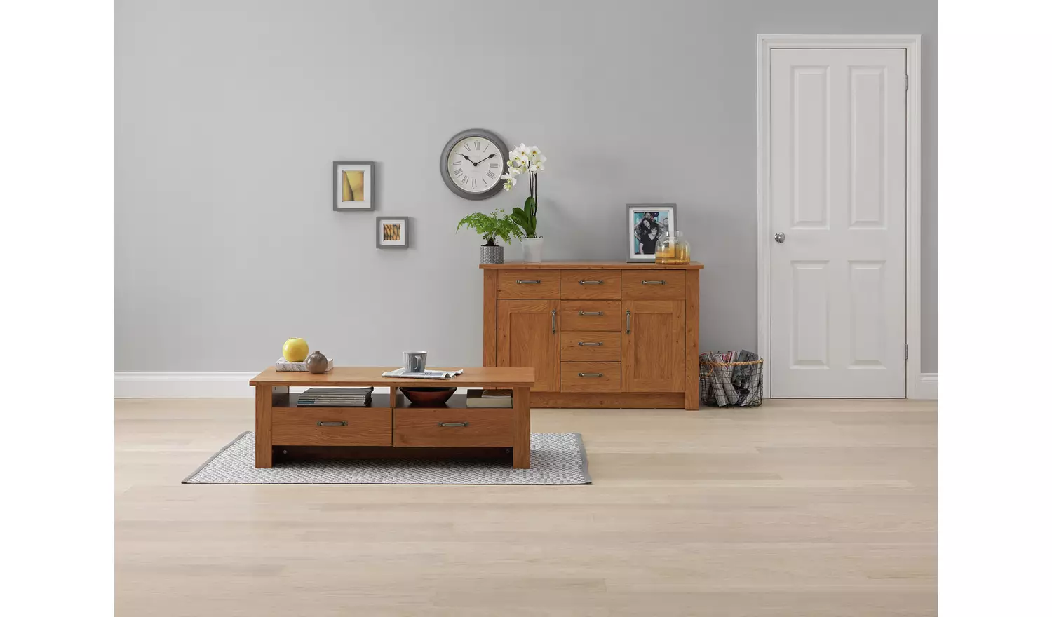 Argos Home Ohio Coffee Table - Oak Effect