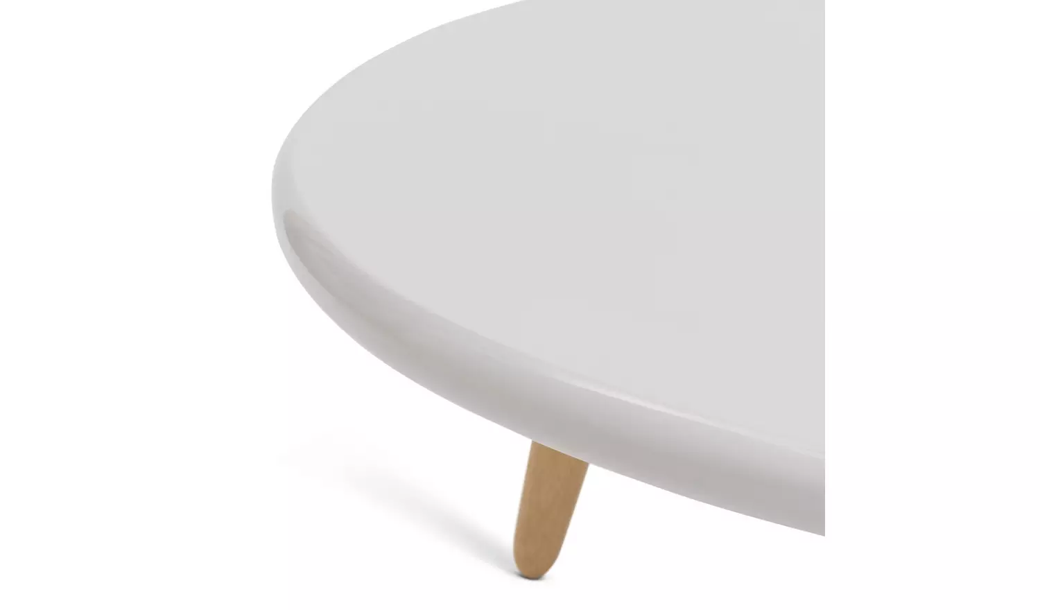 Habitat 60 Yumemi Round Coffee Table by Felix Conran - Grey