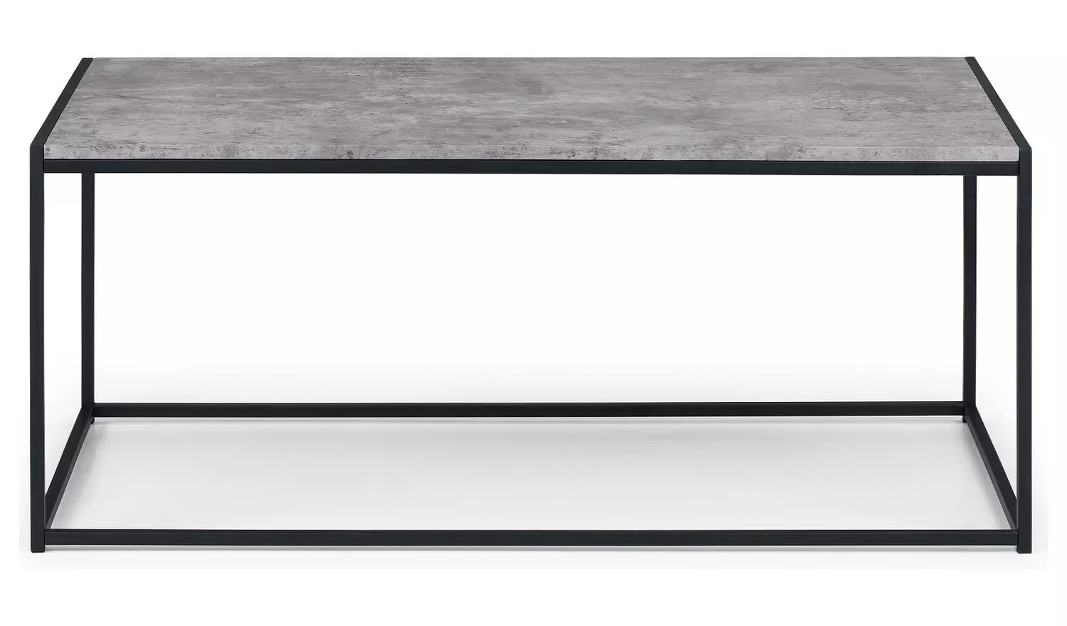 Julian Bowen Staten Coffee Table - Black & Grey