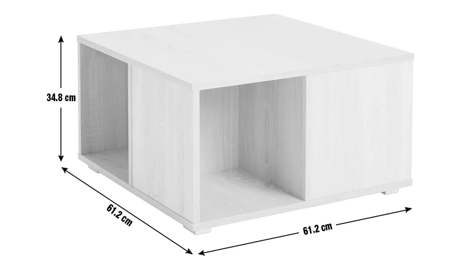 Argos Home Squares Coffee Table - Natural