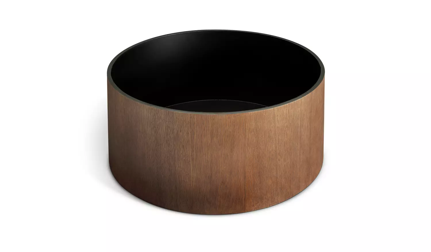 Habitat x Scion Esala Round Coffee Table - Walnut Stain