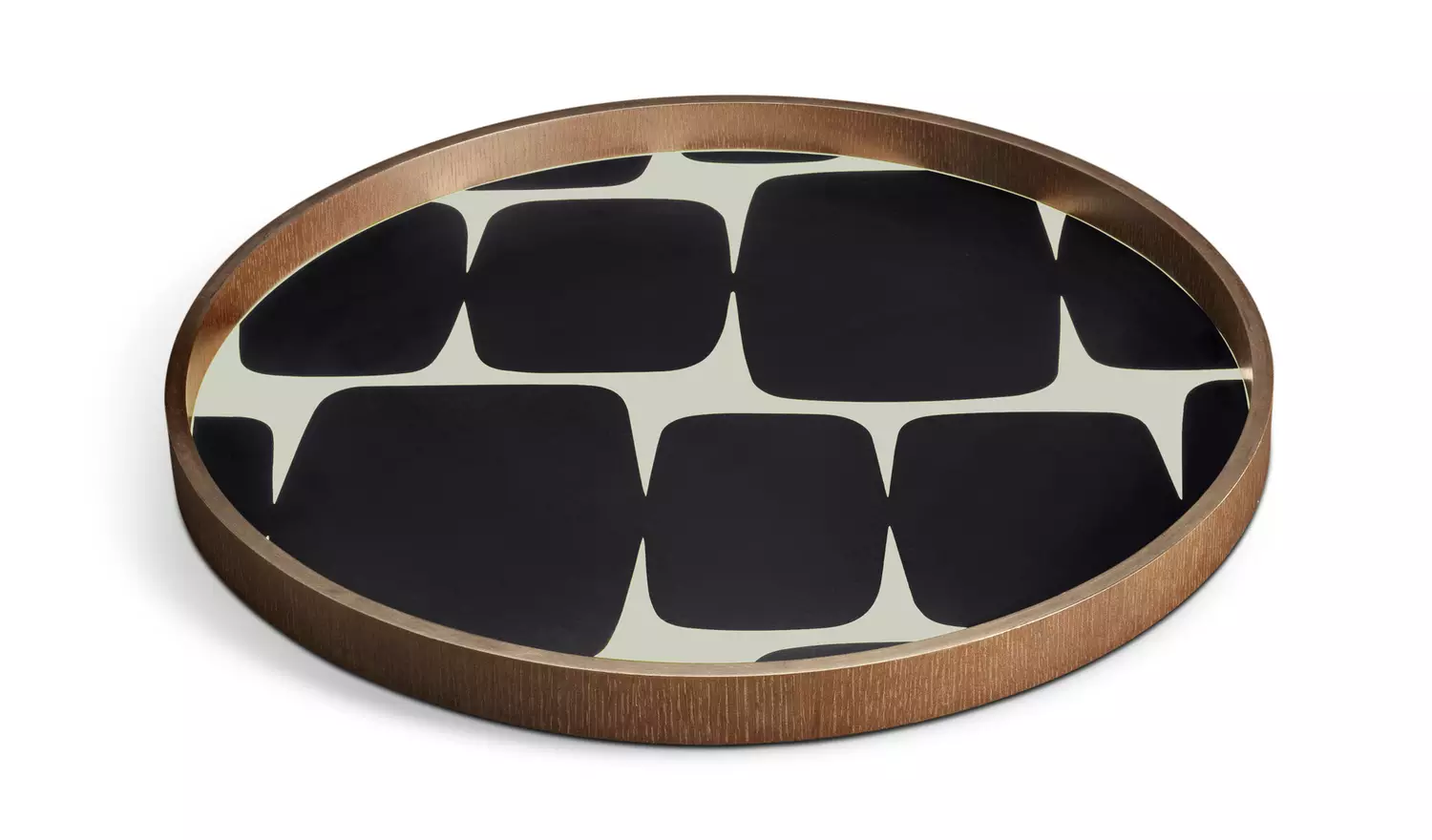 Habitat x Scion Esala Round Coffee Table - Walnut Stain