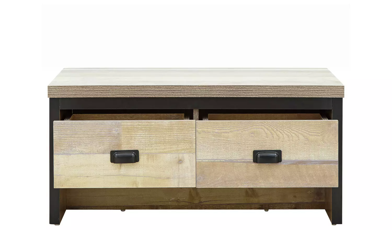 GFW Boston 2 Drawer Coffee Table - Natural