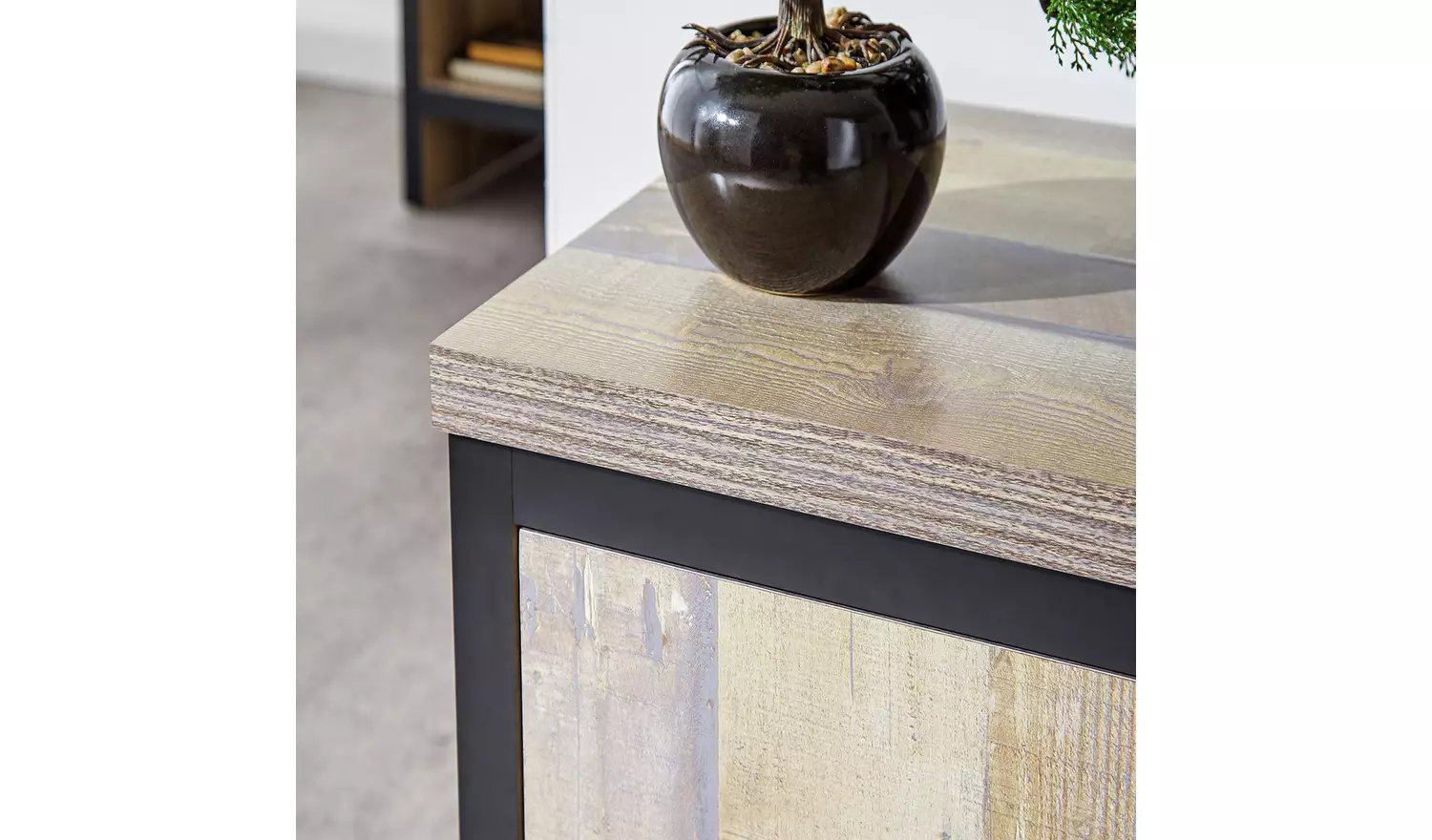 GFW Boston 2 Drawer Coffee Table - Natural