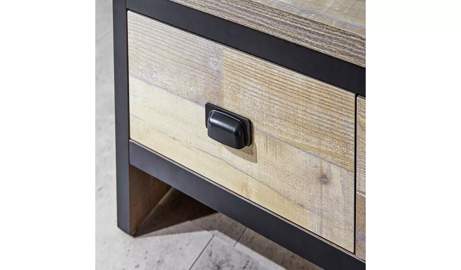 GFW Boston 2 Drawer Coffee Table - Natural