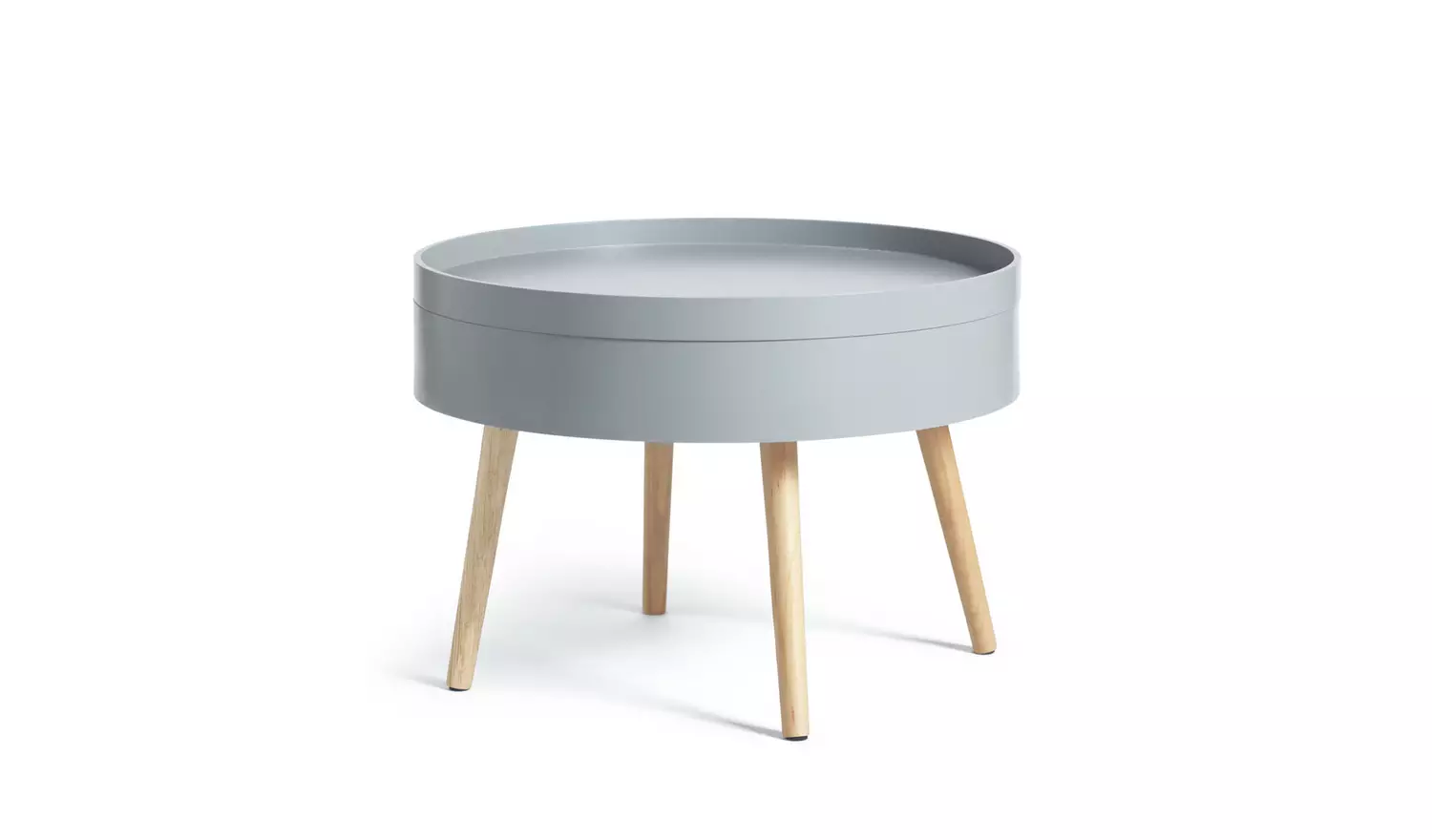 Habitat Skandi Round Coffee Table - Grey