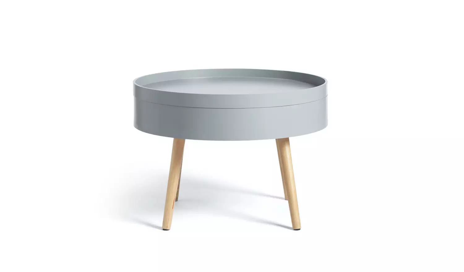 Habitat Skandi Round Coffee Table - Grey