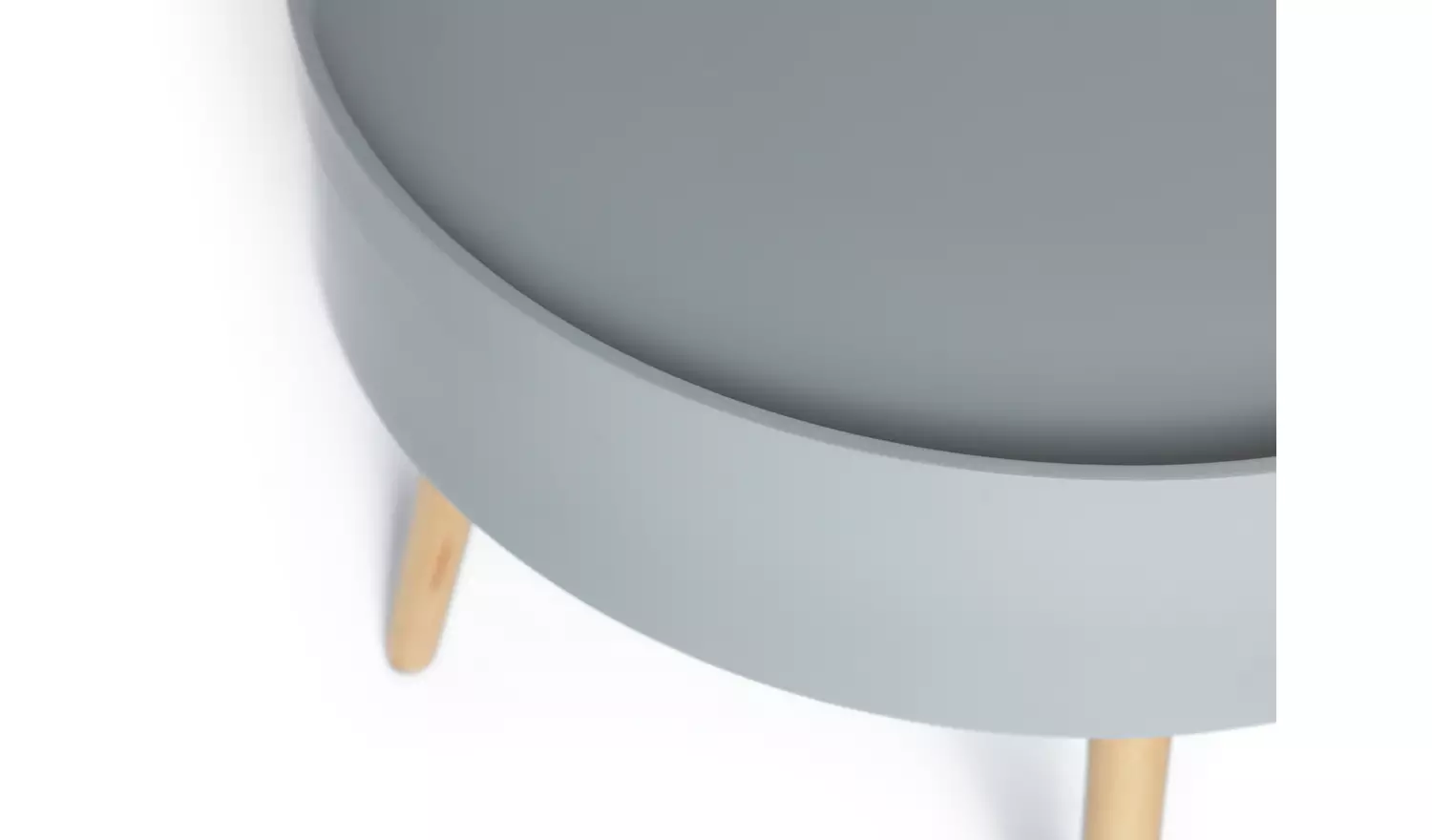 Habitat Skandi Round Coffee Table - Grey