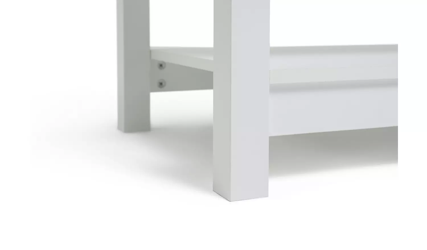 Argos Home Malibu Coffee Table - White