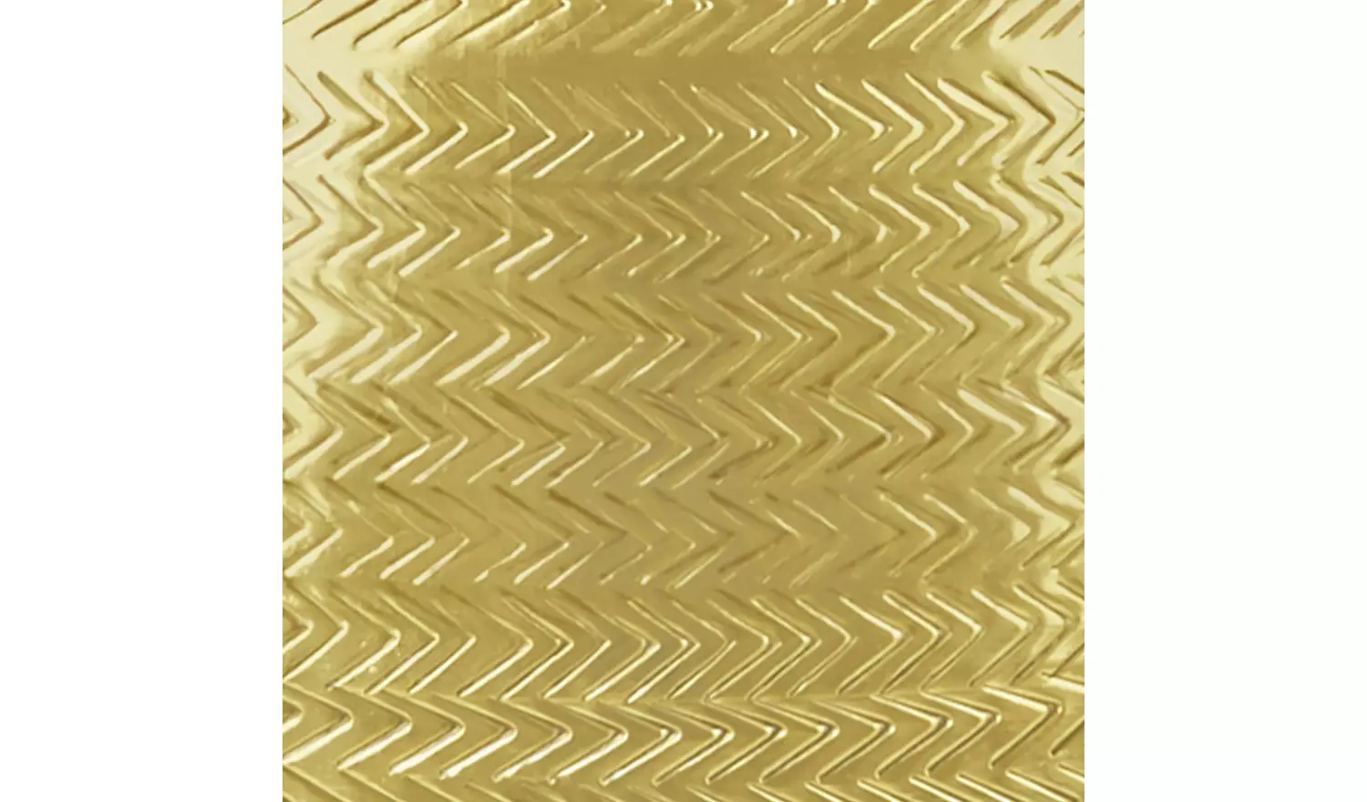 Habitat Sona Round Coffee Table - Brass