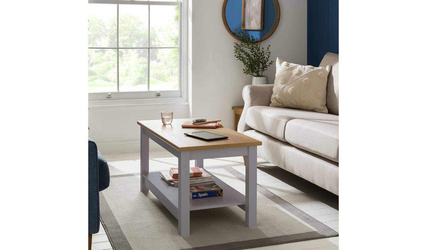 Argos Home Winchester Coffee Table - Grey