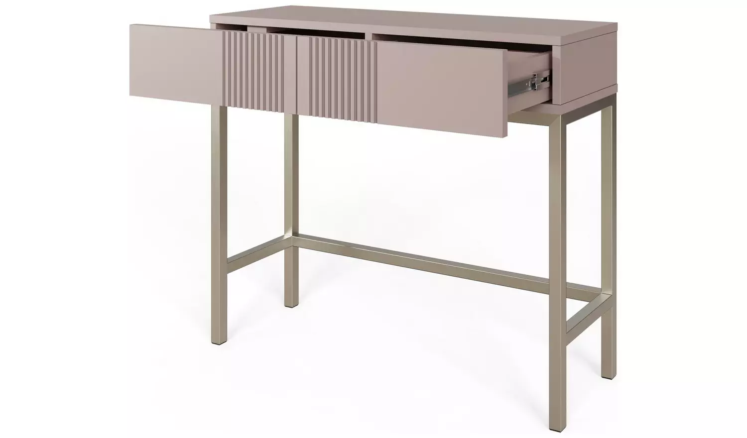 Frank Olsen Iona 2 Drawer Console Table - Mulberry