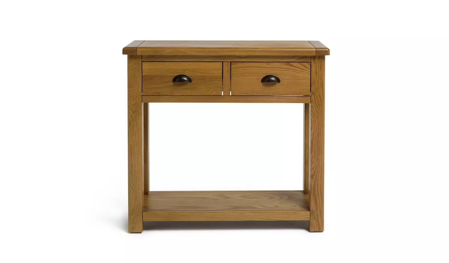 Argos Home Kent 2 Drawer Oak Console Table - Natural