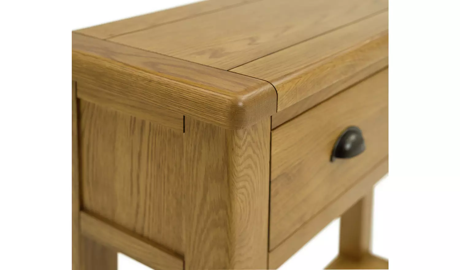 Argos Home Kent 2 Drawer Oak Console Table - Natural