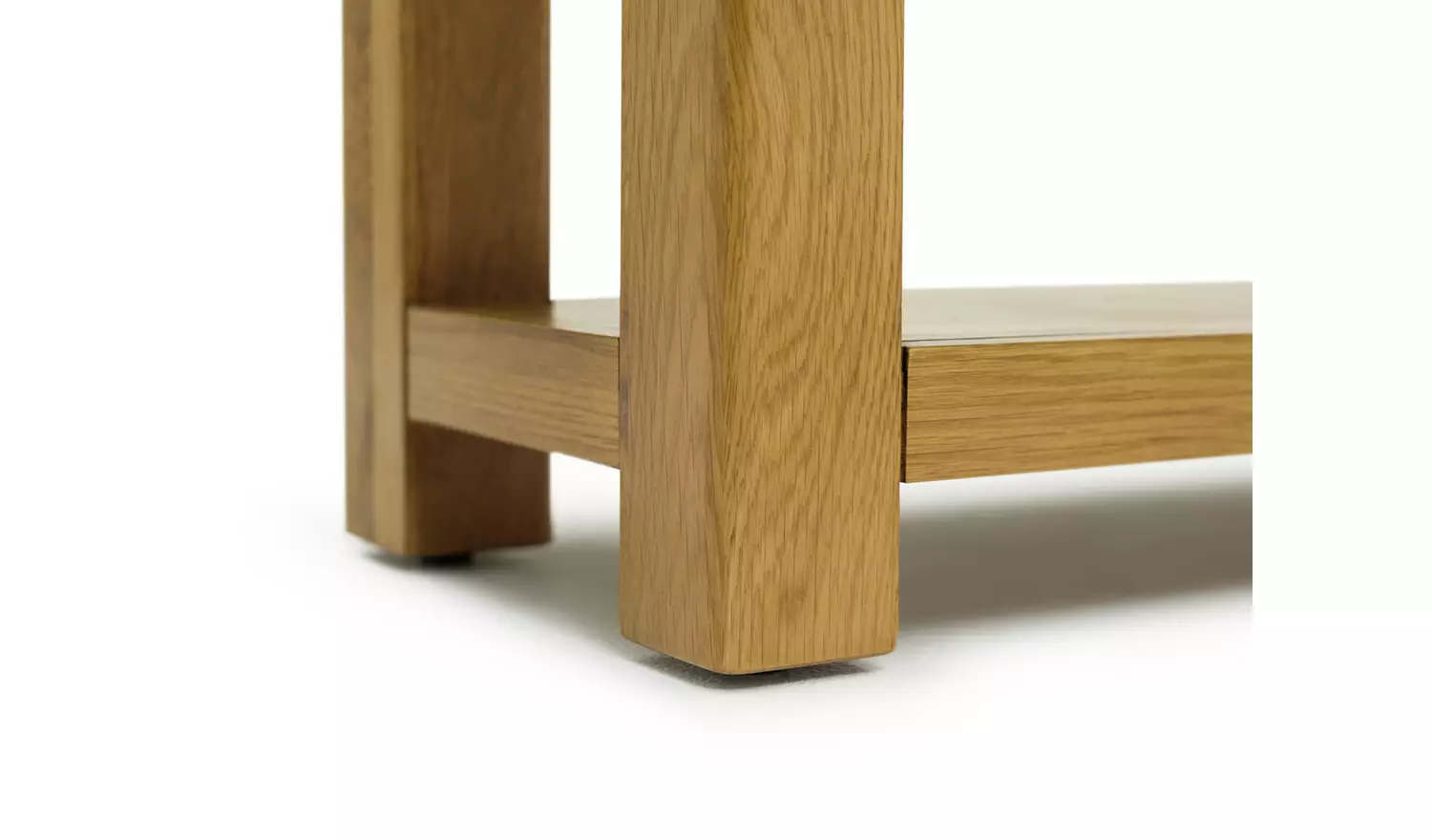 Argos Home Kent 2 Drawer Oak Console Table - Natural