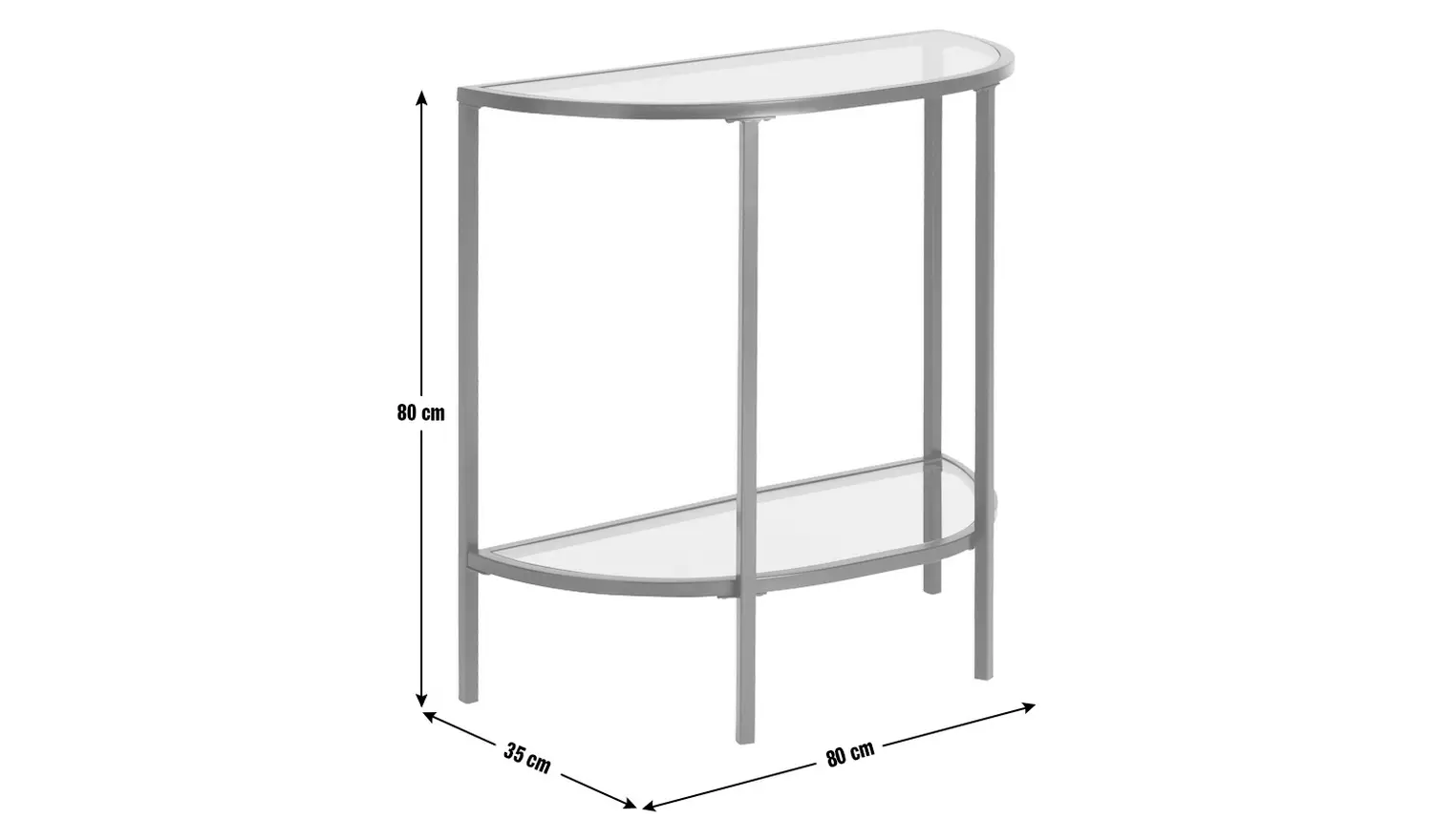 Argos Home Boutique Console Table - Black