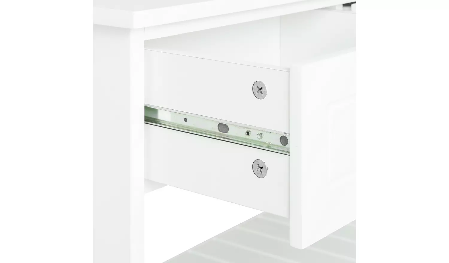 Argos Home 2 Drawer Console Table - White